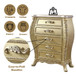 Cabriole - Chest - Gold