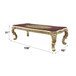 Cabriole - Dining Table - Gold