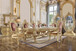 Bernadette - Dining Table - Gold