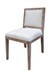 Aruba - Chair - Brown / Light Silver