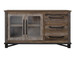 Loft Brown - 60” Buffet With 3 Drawer / 2 Doors - Two Tone Gray / Brown