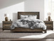 Loft Brown - 2 Drawer Nightstand - Two Tone Gray / Brown