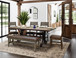 Antique - Table With Iron Base - Multicolor