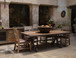 Antique - Table With Iron Base - Multicolor