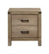 Matteo - Tall Nightstand - Brown