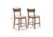Weldon - Counter Height Chair (Set of 2) - Brown