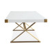 Adeline - Lacquer Dining Table - White