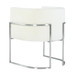 Giselle - Velvet Dining Chair Silver Leg