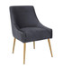 Beatrix - Pleated Velvet Side Chair