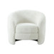 Dakota - Faux Shearling Armchair - White