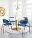 Ithaca - Dining Table - White & Gold