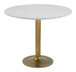Fullerton - Dining Table - White / Gold