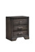 Jaymes - Accent Nightstand - Dark Brown