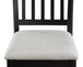 Salvador - 5 Piece Counter Height Set - Charcoal / White