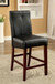 Bonneville - Counter Height Chair (Set of 2) - Brown Cherry / Black