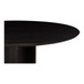 Povera - Acacia Wood Round Dining Table - Black