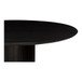 Povera - Round Dining Table - Black - Acacia Wood