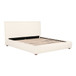 Recharge - Queen Upholstered Bed - White
