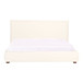 Recharge - Queen Upholstered Bed - White