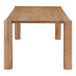 Post - Small Dining Table - Oak Natural