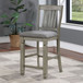 Anaya - Counter Height Chair (Set of 2) - Gray / Light Gray