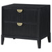 Brookmead - 2-Drawer Nightstand - Black