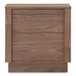 Round Off - Tall Nightstand - Dark Brown