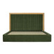 Nina - King Bed - Forest Green