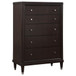 Emberlyn - 5-Drawer Bedroom Chest - Brown