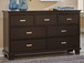 Covetown - Dark Brown - Dresser