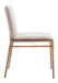 Nordvest - Dining Chair - Beige / Gold