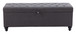 Halifax - Storage Bench - Gravel Gray