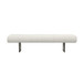 Karol - Vegan Leather Bench - Cream