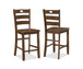 Ashborn - 5 Piece Counter Height Table Set - Brown