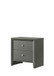 Denker - Nightstand - Gun Metal