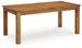 Dressonni - Brown - Rectangular Dining Room Butterfly Extension Table