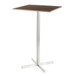 Fuji - Square Bar Table - Dark Brown