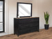 Empire - Dresser - Satin Black / Brown