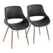 Fabrico - Chair (Set of 2) - Bronze Legs