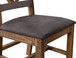Loft Brown - Upholstered Seat Wooden Chair (Set of 2) - Two Tone Gray / Brown