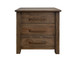 Novus Lodge - Nightstand - Walnut Brown