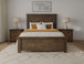 Novus Lodge - Nightstand - Walnut Brown