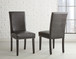 Verano - PU Side Chair (Set of 2) - Gray