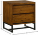 Reed - Night Stand - Antique Coffee