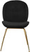 Paris - Dining Chair with Gold Legs (Set of 2)