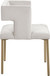 Caleb - Dining Chair with Gold Legs (Set of 2)