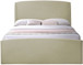 Tess - Queen Bed - Beige