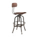 Kaeso - Stool - Walnut & Gunmetal