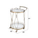 Zekera - Serving Cart - Champagne