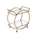 Traverse - Serving Cart - Mirrored & Champagne